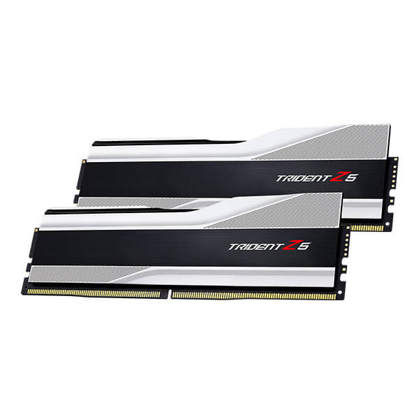 G.SKill Trident Z5 32GB (16GBx2) DDR5 5600MHz RAM (Metallic Silver)